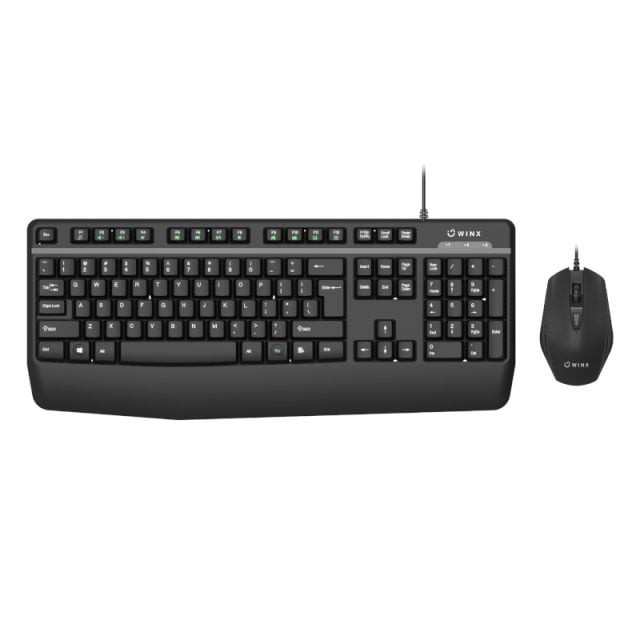 DO Essential Wired Keyboard and Mouse Combo