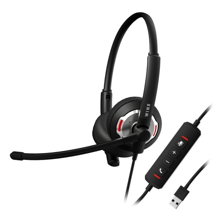 CALL Pro AI Noise Cancelling Mic Headset