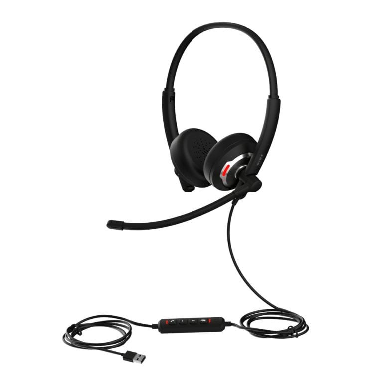 CALL Pro AI Noise Cancelling Mic Headset