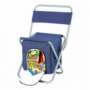 Birdseye Picnic Chair Cooler - Navy