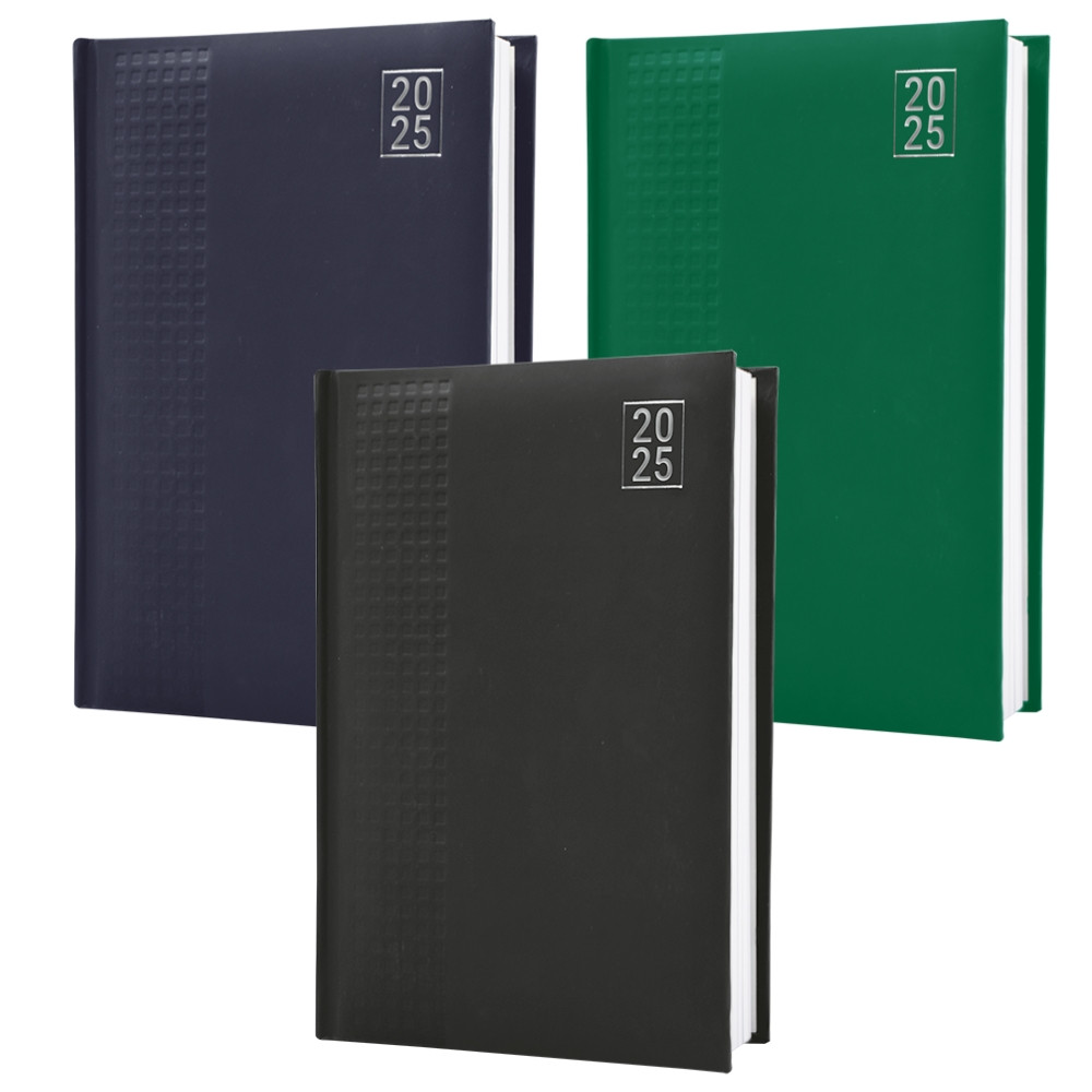 2025 A5 Embossed Square Diary