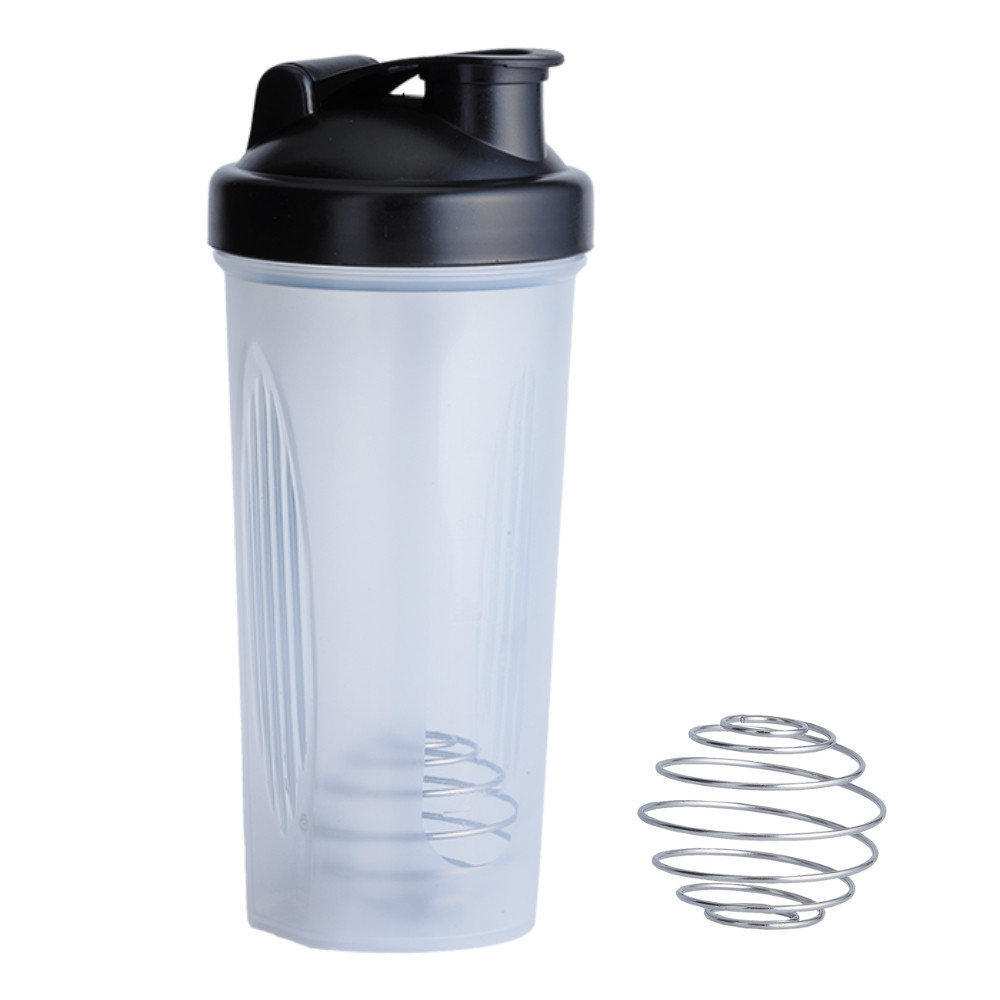 600ml Shaker with Stainless Steel Ball - Clear