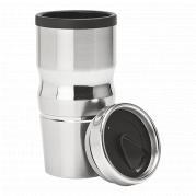 420ml Stainless Steel and Polypropylene Tumbler - Black