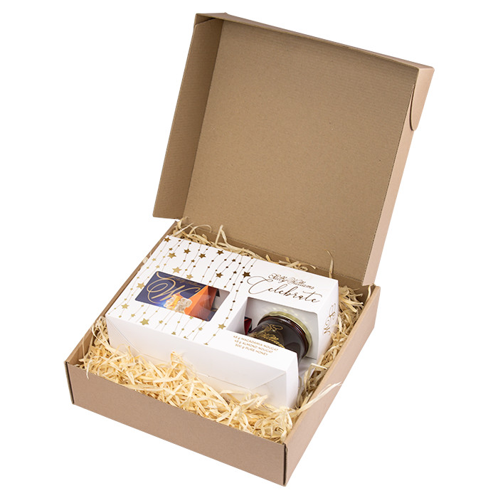 Sally Williams Xmas Honey & Nougat Gift Set - White