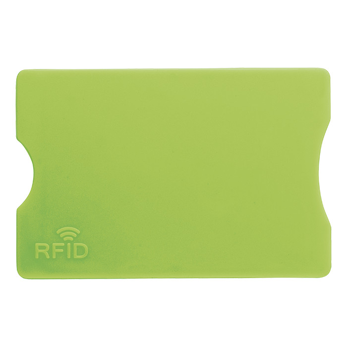 Plastic Card Holder with RFID Protection