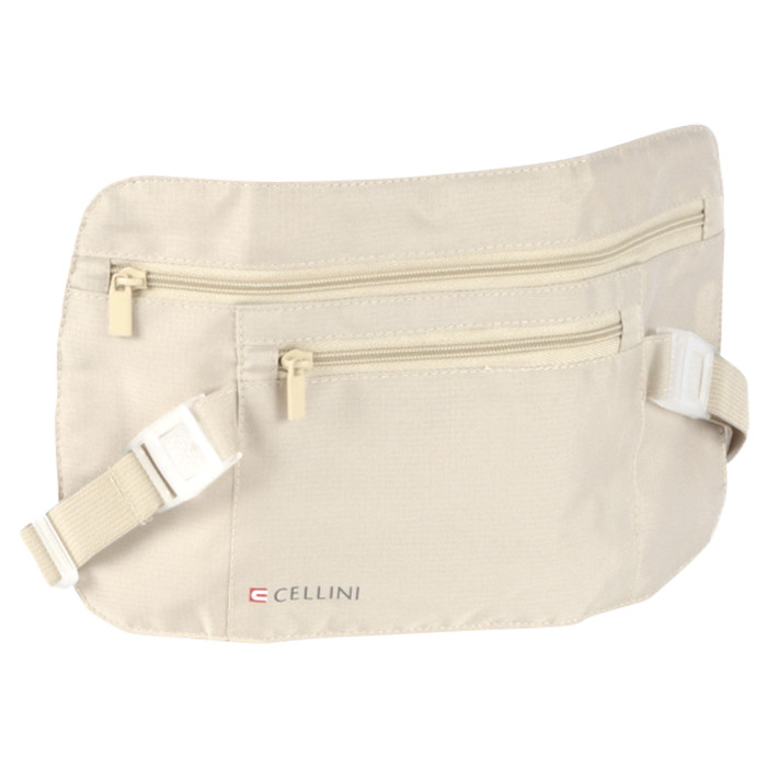 Large Security Waist Pouch - Natural