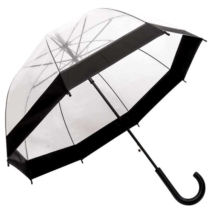 Dome Shaped Clear Umbrella