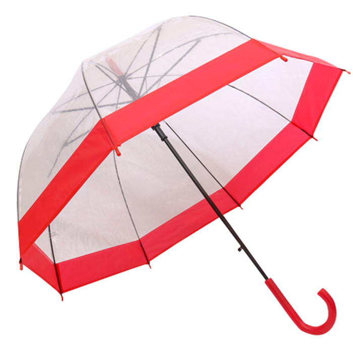 Dome Shaped Clear Umbrella