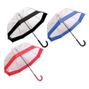 Dome Shaped Clear Umbrella