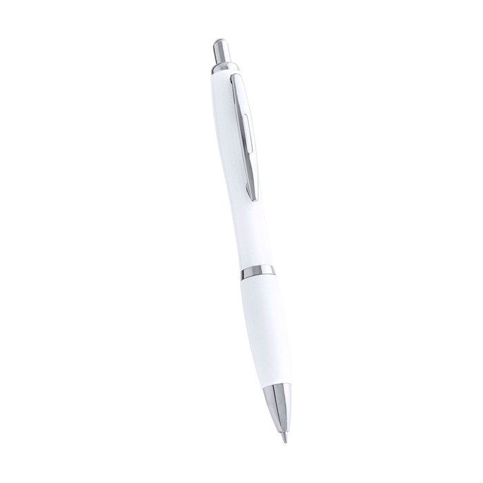 Flom Anti-Bacterial Pen - White