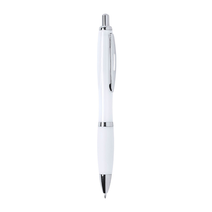 Flom Anti-Bacterial Pen - White