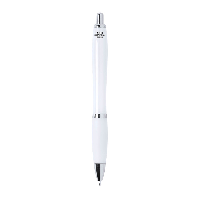 Flom Anti-Bacterial Pen - White