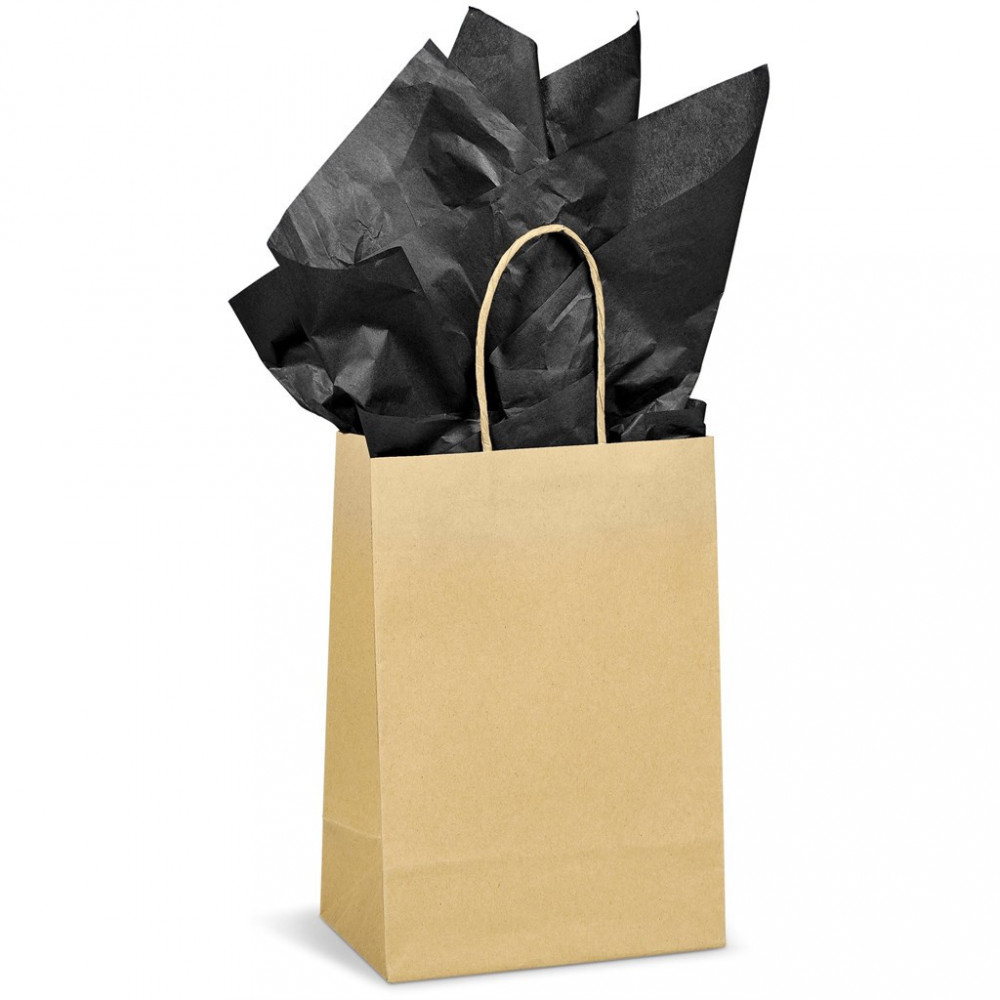 Ecological Digital Print Mini Paper Gift Bag 150gsm - Natural