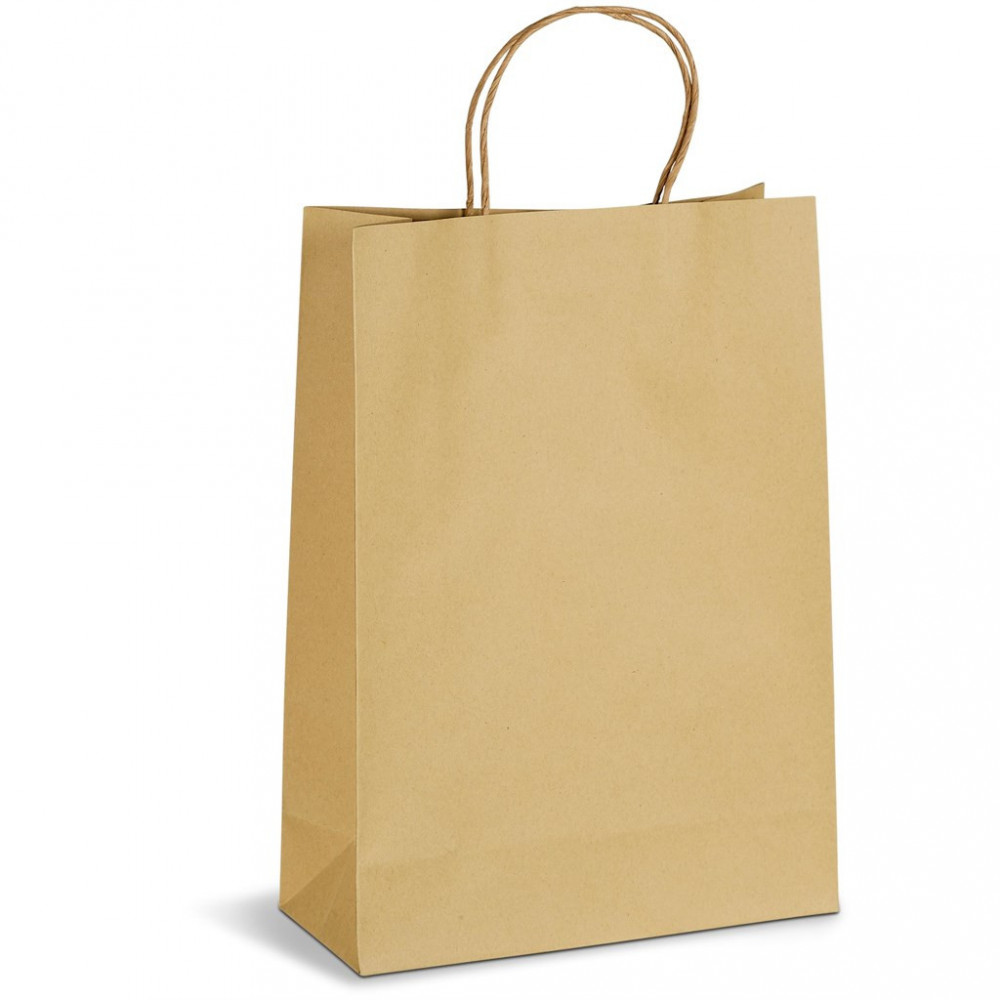 Ecological Digital Print Maxi Paper Gift Bag 150gsm - Natural