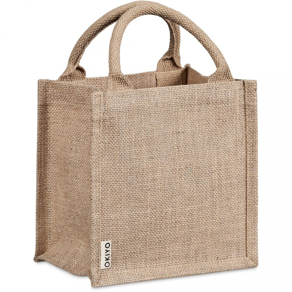 Miyag Mini Jute Gift Bag - Natural