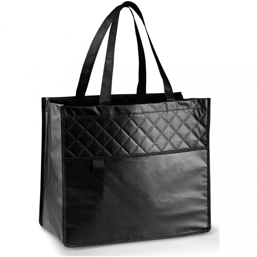 Cabaret Non-Woven Shopper - Black