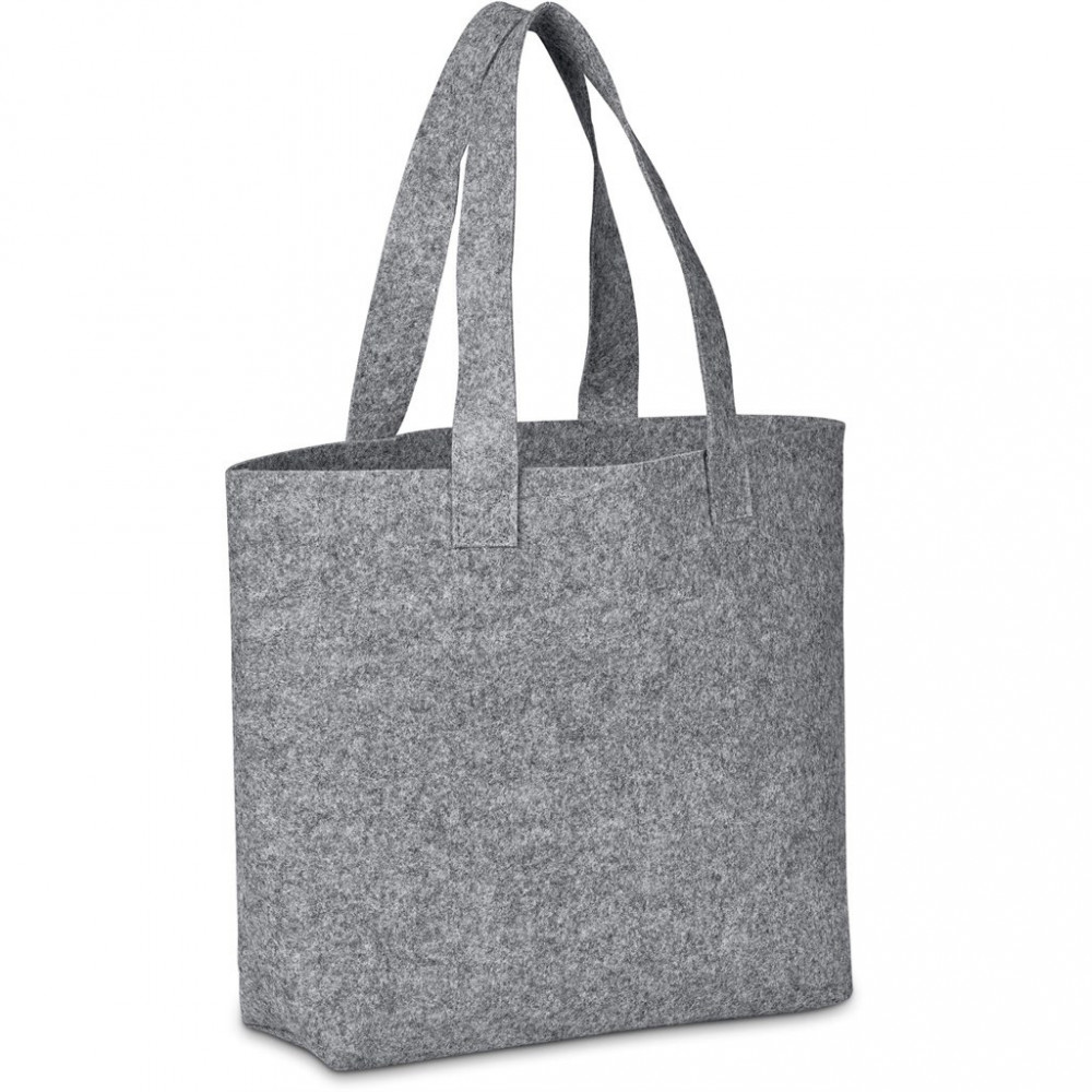 Oceania Recycled PET Felt Shopper - Grey