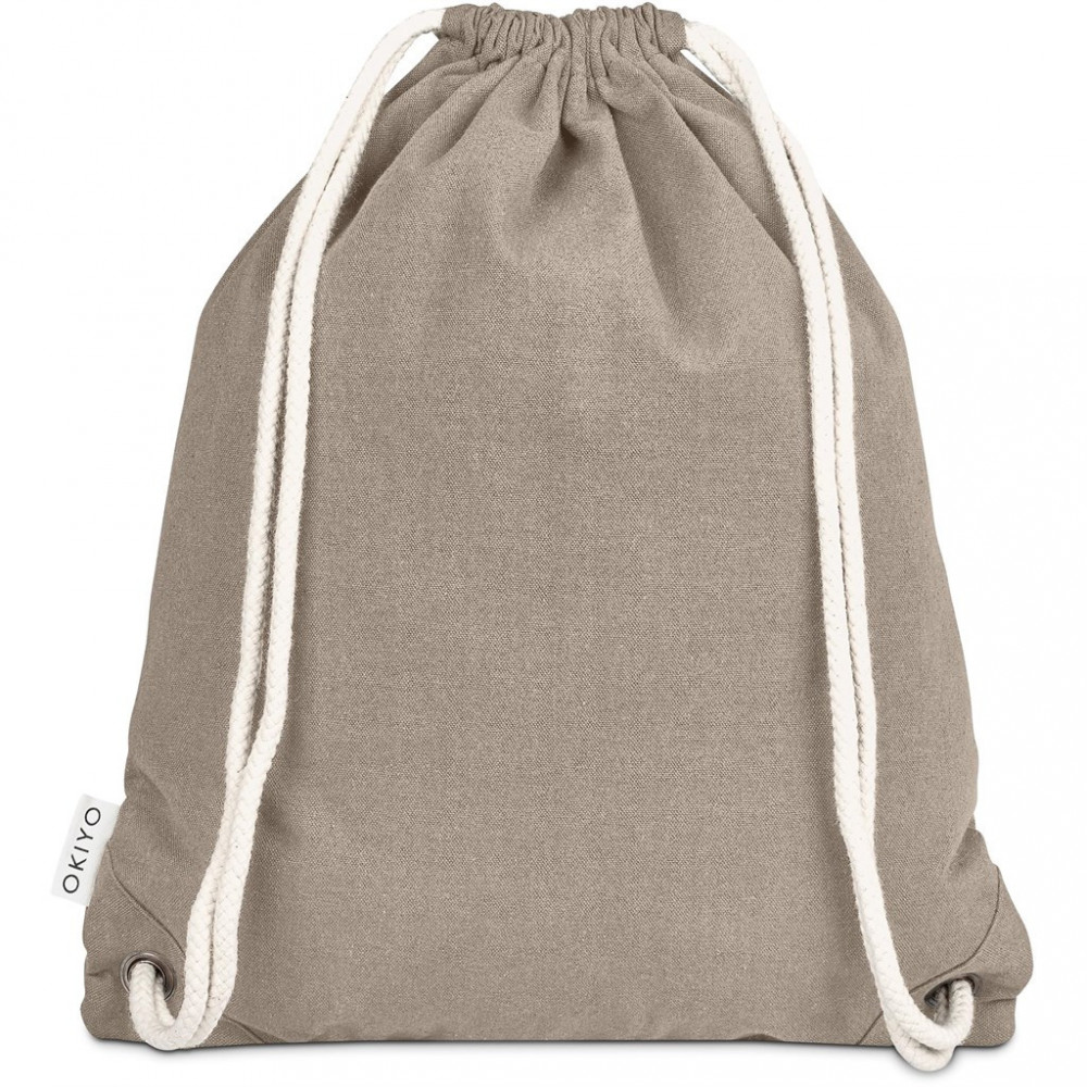 Kinchaku Recycled Canvas Drawstring Bag