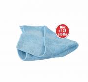 Micro Fibre Cloth Blue 280gsm (Box of 25)