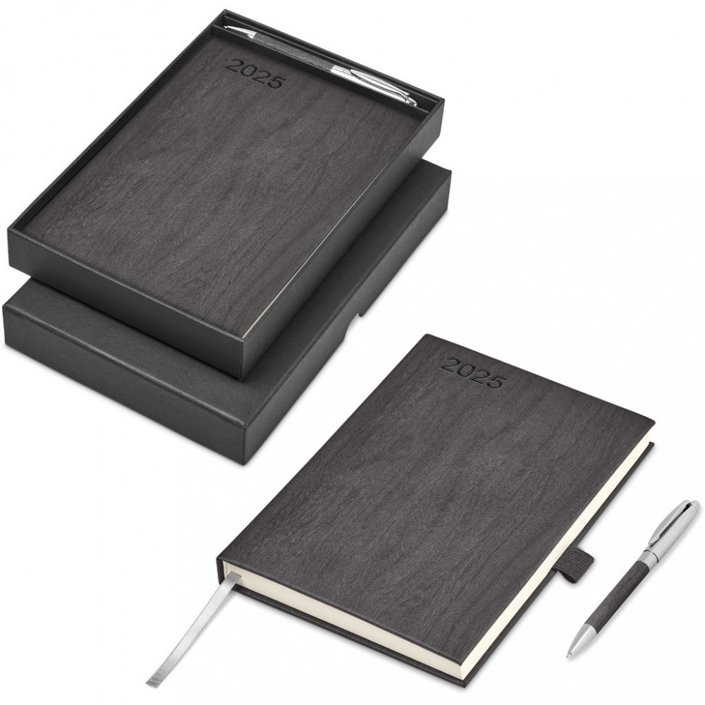 Oakridge 2025 A5 Diary & Pen Set