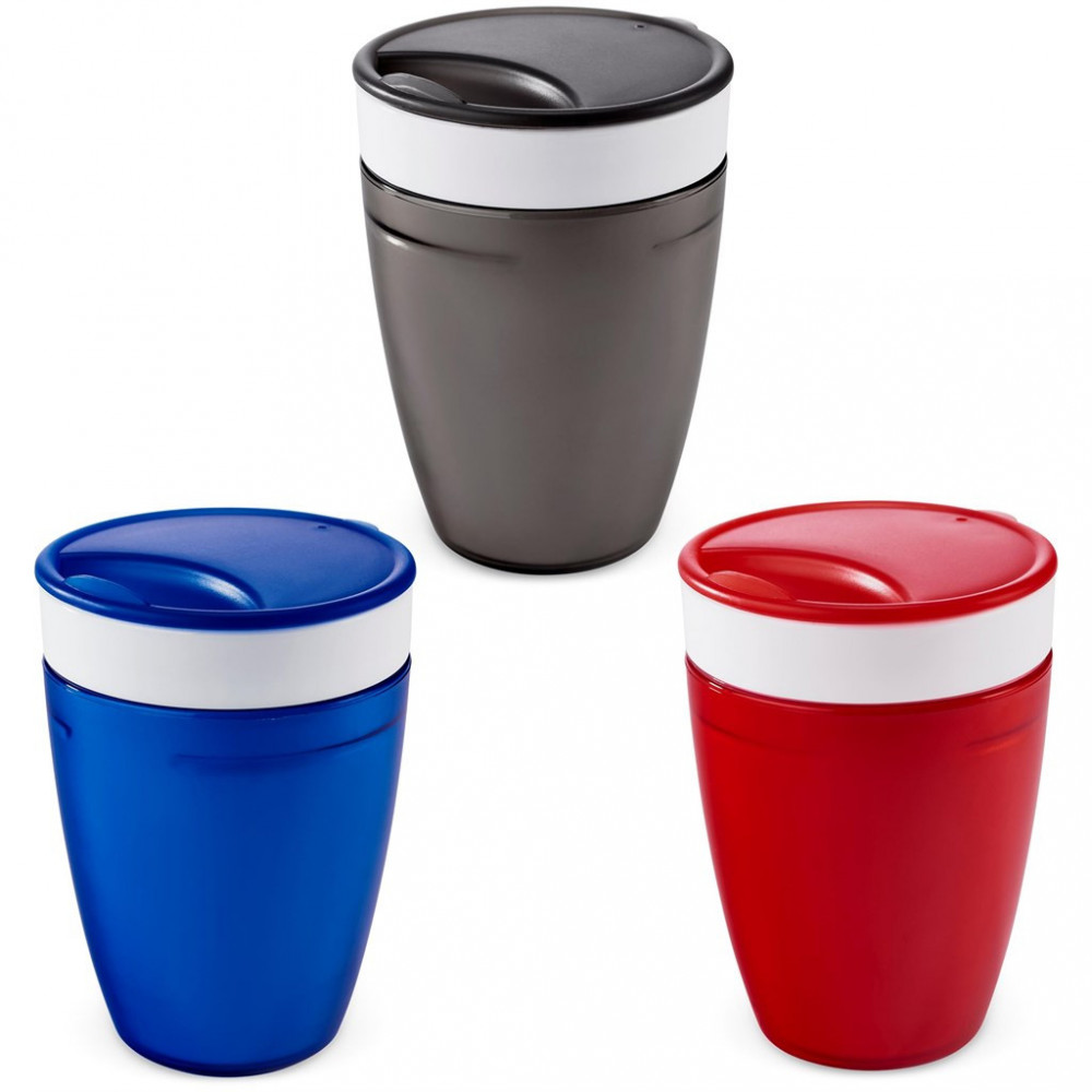 Manhattan Plastic Double-Wall Tumbler - 300ml