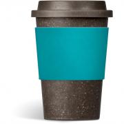 Brown Bean Plastic Double-Wall Tumbler – 400ml