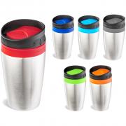 Vienna Stainless Steel & Plastic Double-Wall Tumbler - 300ml