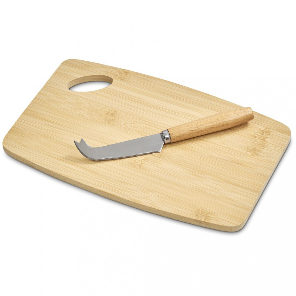 Edamu Bamboo Cheese Board Set