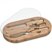 Suraisu Bamboo Food & Wine Set