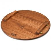 Homegrown Large Round Hardwood Food Platter