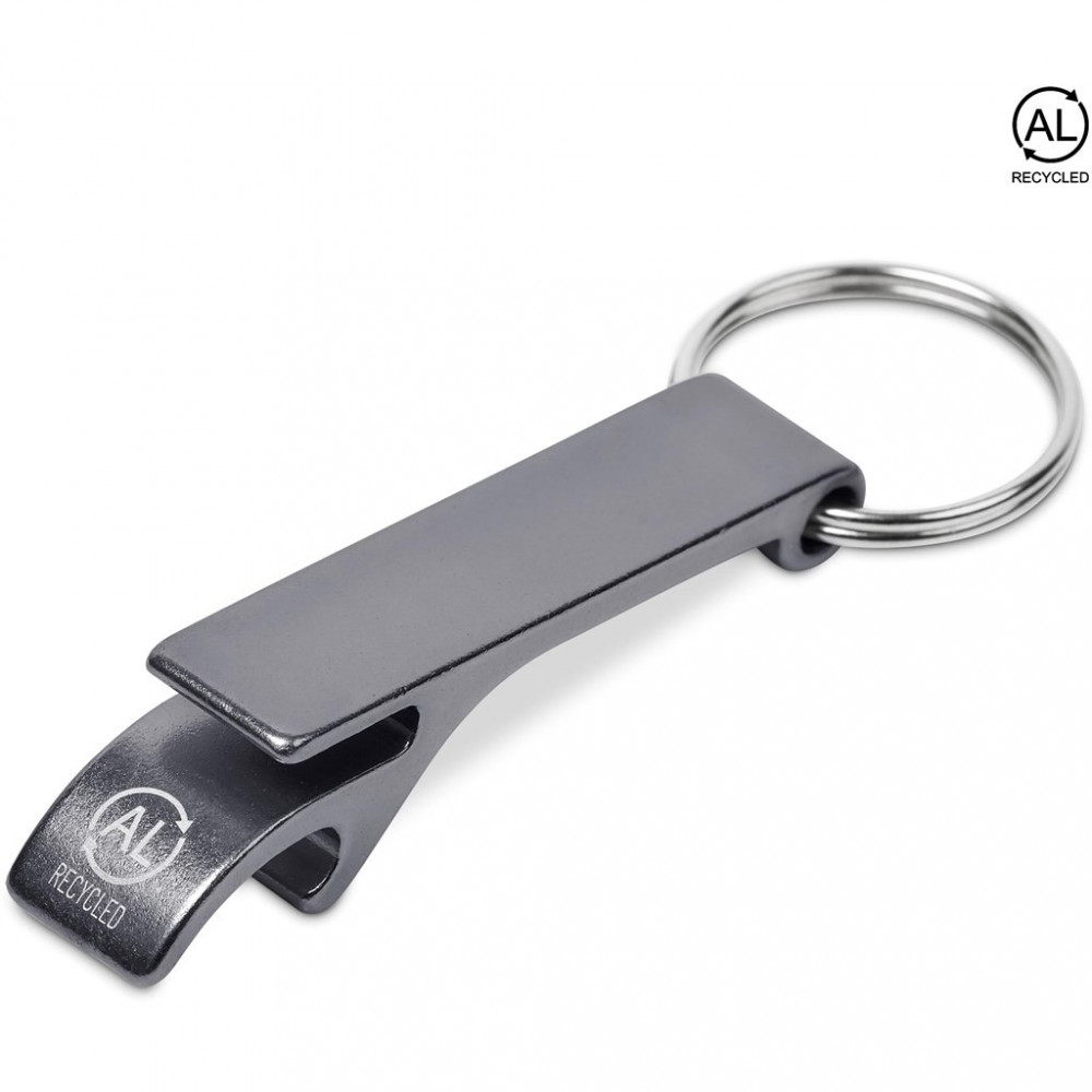 Cog Recycled Aluminium Bottle Opener Keyholder