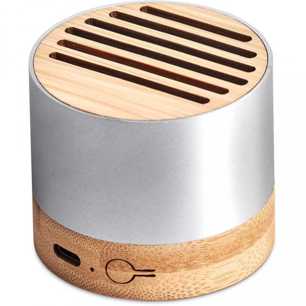 Utau Bamboo & Recycled Aluminium Bluetooth Speaker