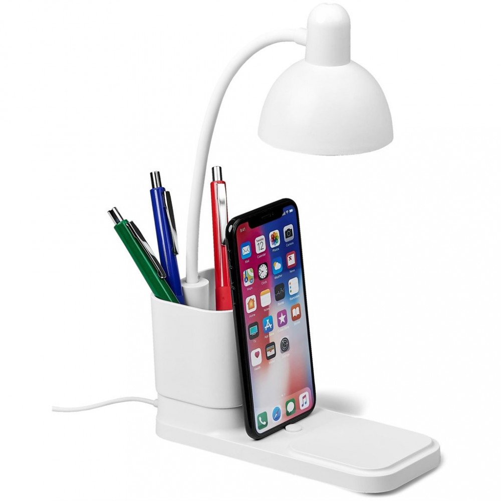 Lexicon Desk Lamp, Pen Caddy & Phone Stand