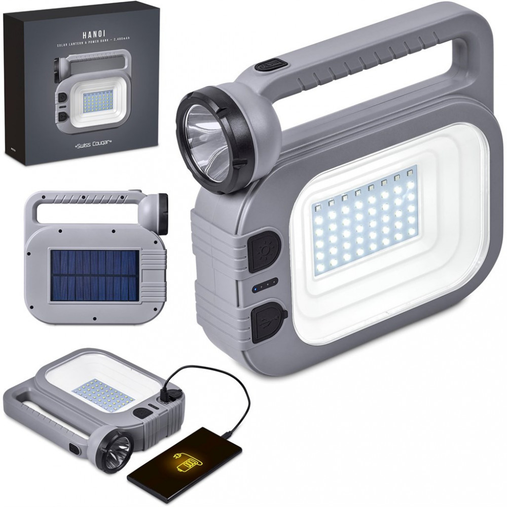 Hanoi Solar Lantern & Power Bank - 2.400mAh