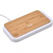 Yoru Bamboo Wireless Charger & Night Light