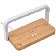 Yoru Bamboo Wireless Charger & Night Light