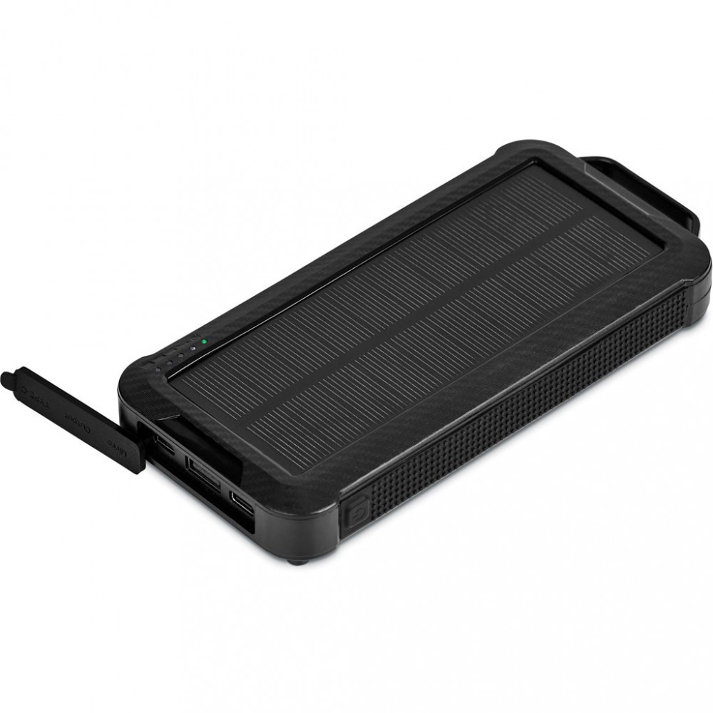 Havana Wireless Charging Solar Power Bank - 10 000mAh