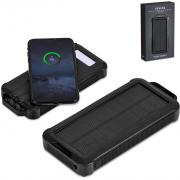 Havana Wireless Charging Solar Power Bank - 10 000mAh