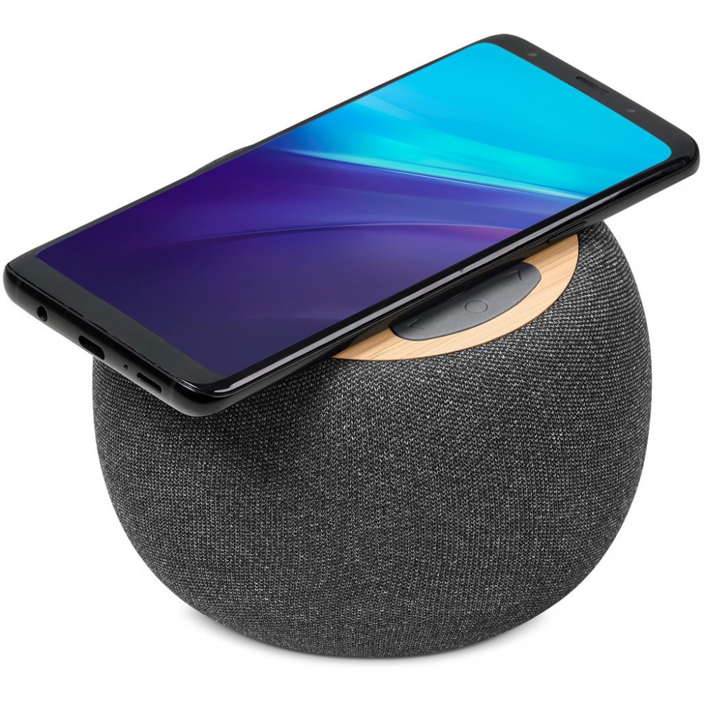 Geneva Wireless Charger & Bluetooth Speaker