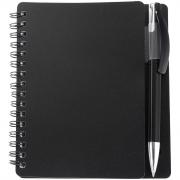 Plasma A6 Spiral Notebook & Pen