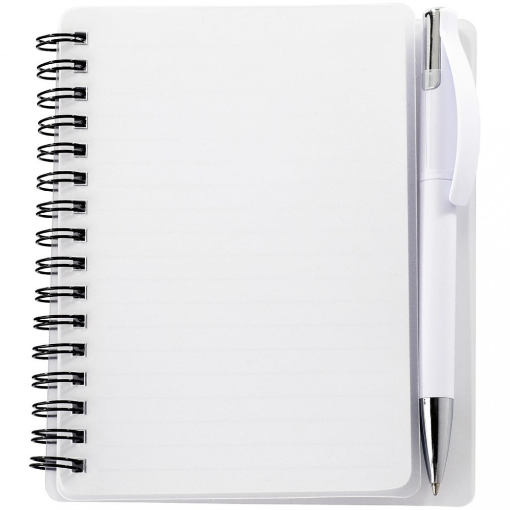 Plasma A6 Spiral Notebook & Pen