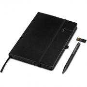 Billenium Flash Drive Notebook & Pen Set - 8GB