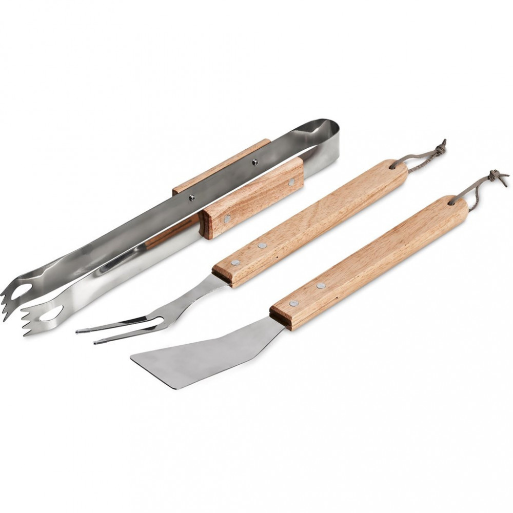 Palma Bamboo 3-Piece Braai Set