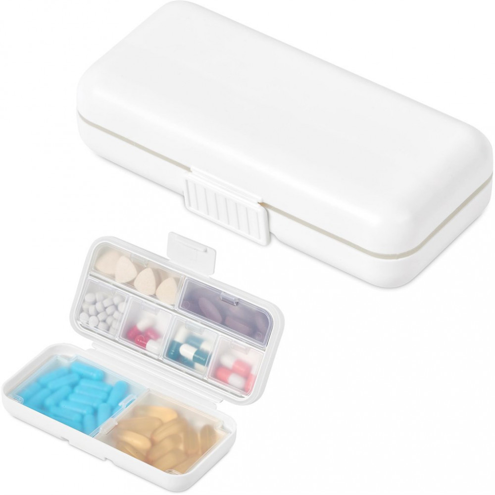 Grid Travel Pill Box