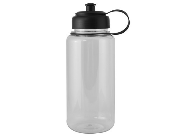 1 Litre Spout Water Bottle-Transparent