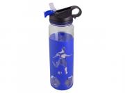 Soccer Waterbottle-Royal Blue