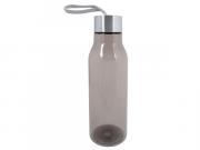 Cylinder Water Bottle - Transparent Black