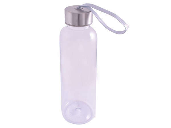 Cylinder Water Bottle - Transparent