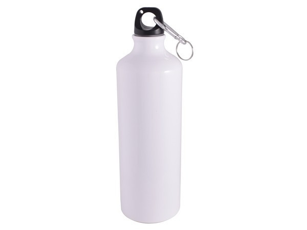 750ml Aluminium Sublimation Water Bottle - White