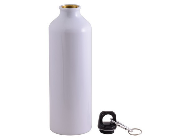 750ml Aluminium Sublimation Water Bottle - White